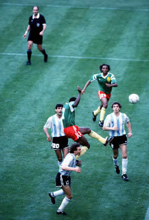argentina vs camerun 1990